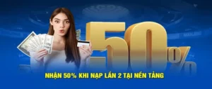 Săn Ngay Ưu Đãi Nạp Lần 2 Tặng 50% Tại Nhà Cái QH88 5 Săn Ngay Ưu Đãi Nạp Lần 2 Tặng 50% Tại Nhà Cái QH88